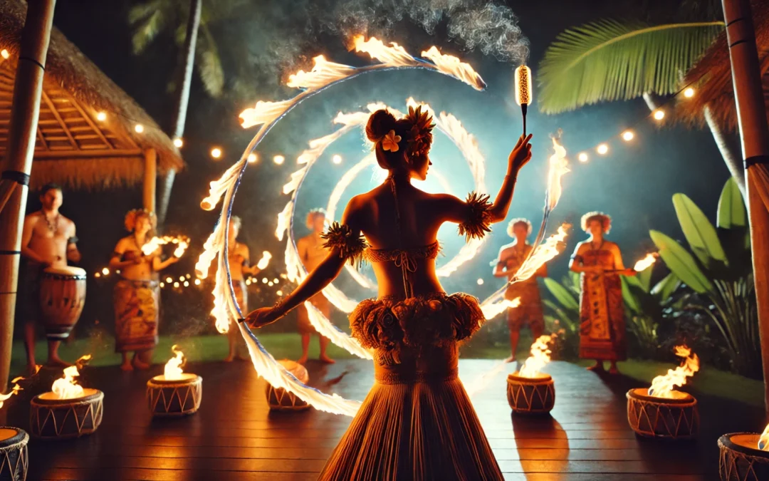 The Mesmerizing Art of Fire Dance at the Asian Culture Festival