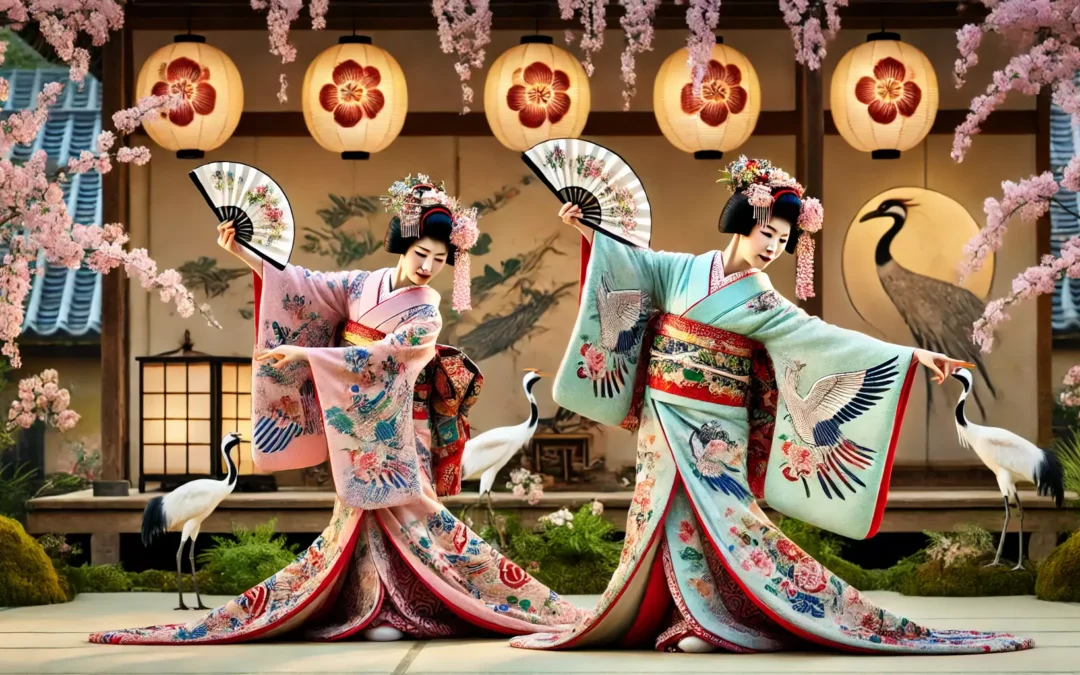 The Elegance of Japanese Traditional Dance and Fashion at the Asian Culture Festival