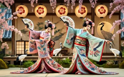 The Elegance of Japanese Traditional Dance and Fashion at the Asian Culture Festival