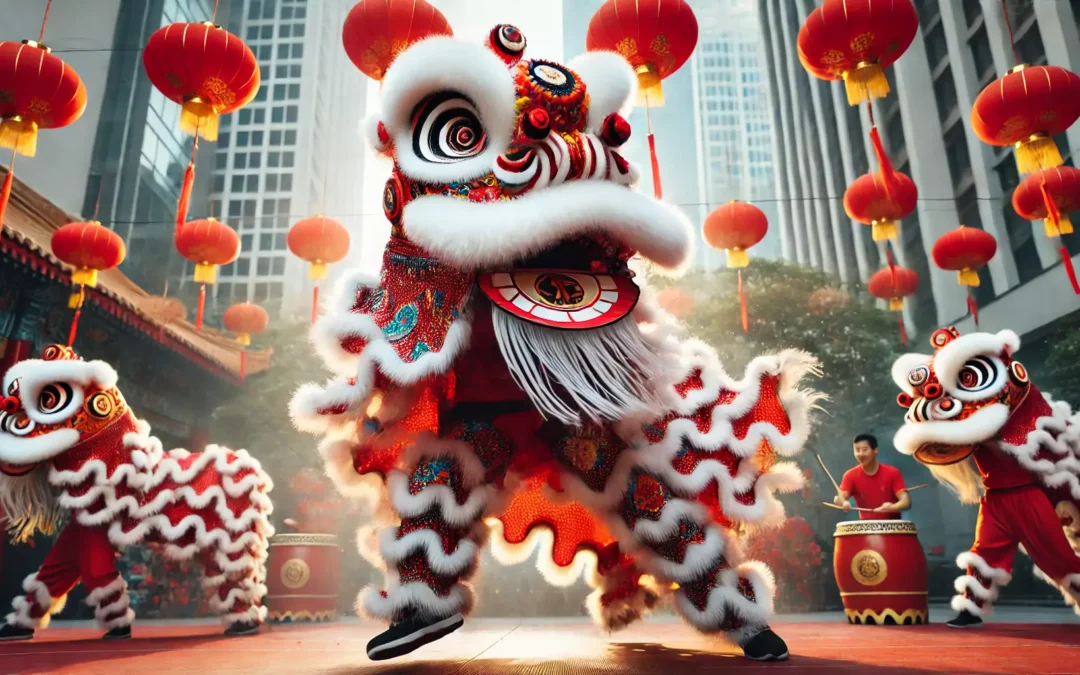 The Thrilling Spectacle of Lion Dance at the Asian Culture Festival