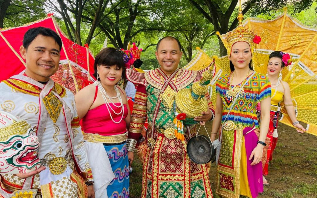 A Grand Cultural Parade and Opening Ceremony at the Asian Culture Festival